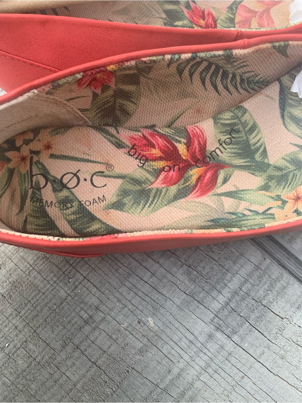 b.o.c. Coral Flower Applique Ballet Flats - Women - Picture 3 of 5